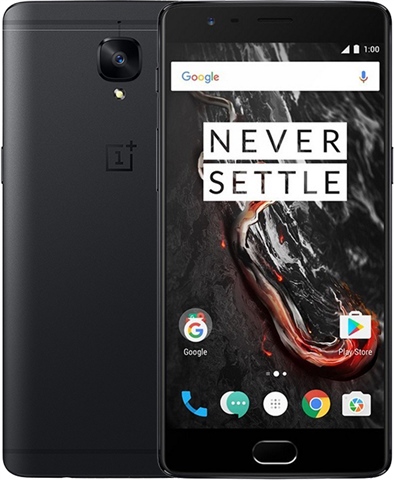 OnePlus 3T 128GB Midnight Black, Unlocked C - CeX (UK): - Buy